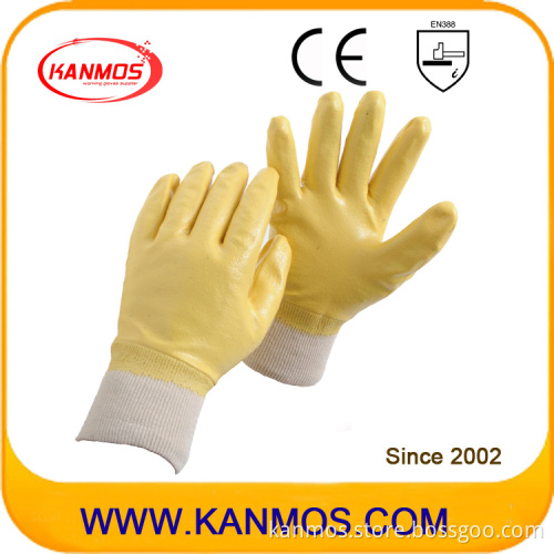 Anti-Slipping Nitrile Coated Industrial Safety Work Gloves (53007)